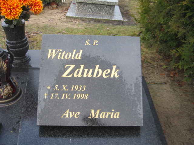 Zenobia Zdubek 1937 Bierutów - Grobonet - Wyszukiwarka osób pochowanych