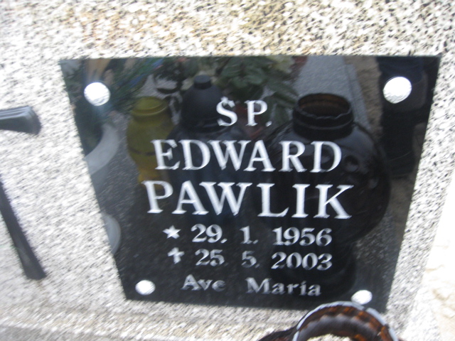 Edward Pawlik 1956 Bierutów - Grobonet - Wyszukiwarka osób pochowanych