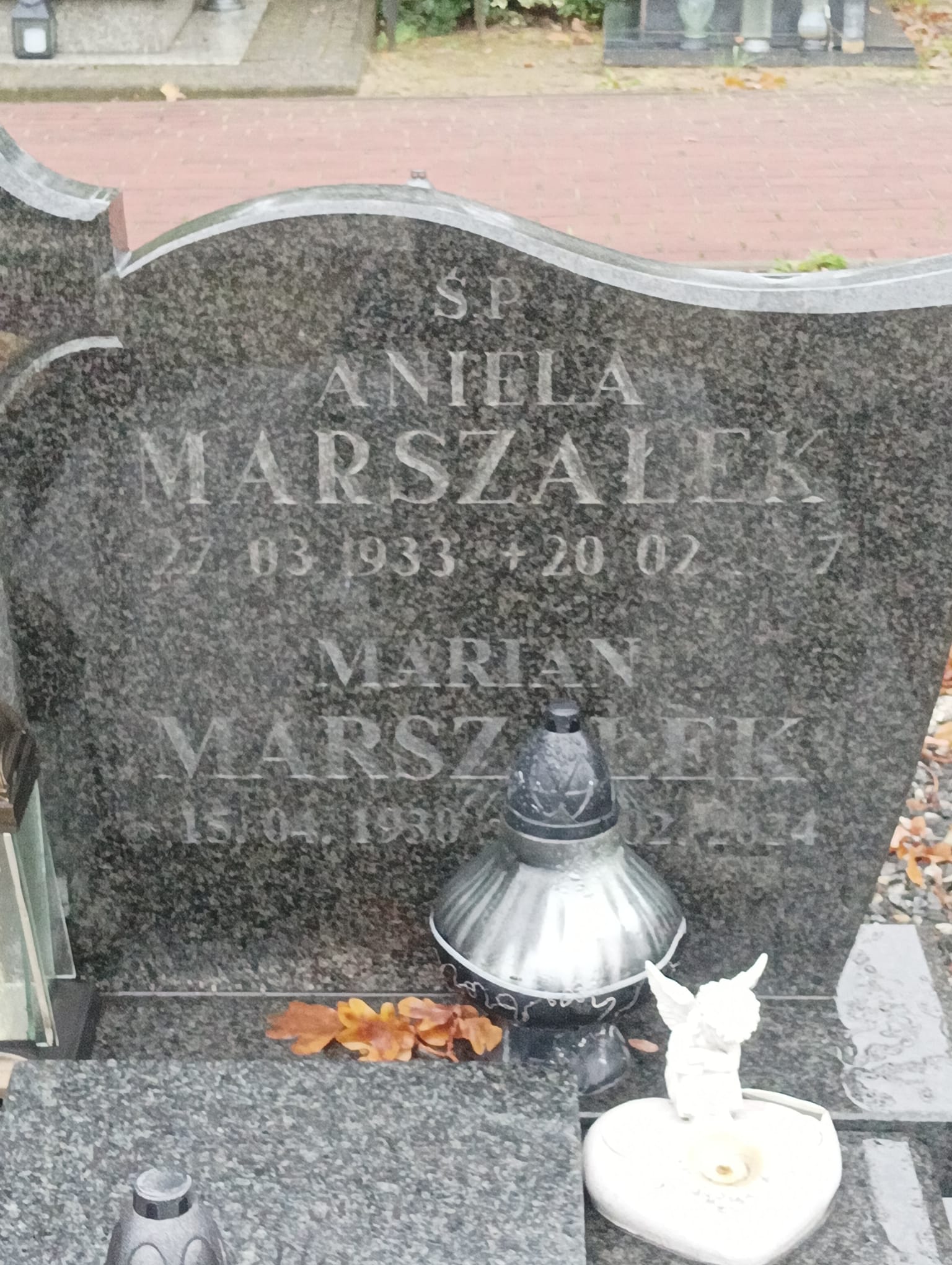 Grób Stefania Marszałek