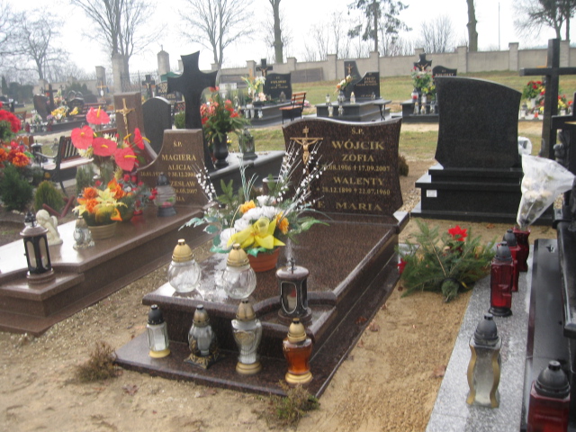 Grób Walenty Wójcik