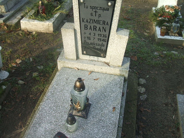 Grób Kazimiera Baran