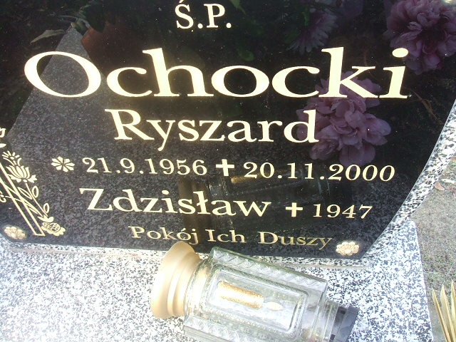 Ryszard Ochocki 1956 Bierutów - Grobonet - Wyszukiwarka osób pochowanych