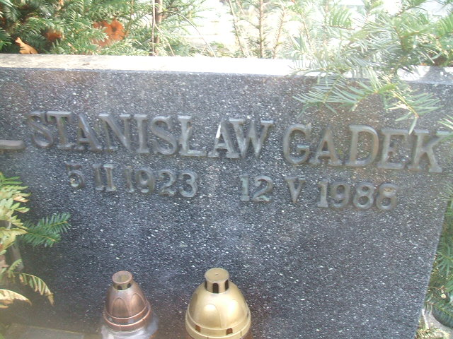 Wojciech Gadek 1949 Bierutów - Grobonet - Wyszukiwarka osób pochowanych