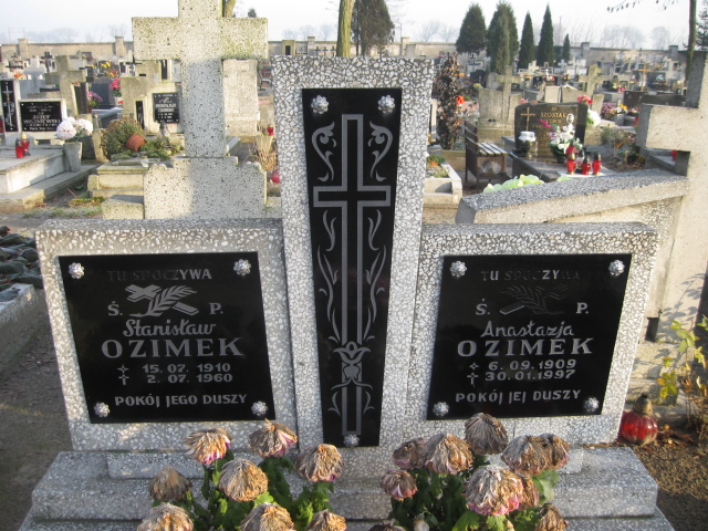 Anastazja Ozimek 1909 Bierutów - Grobonet - Wyszukiwarka osób pochowanych