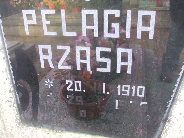 Paraskiewa Pelagia Rząsa 1910 Bierutów - Grobonet - Wyszukiwarka osób pochowanych