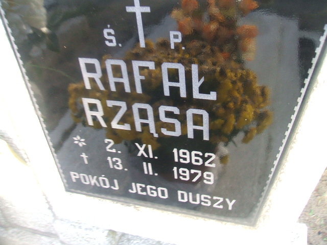 Jacek RZĄSA 1964 Bierutów - Grobonet - Wyszukiwarka osób pochowanych