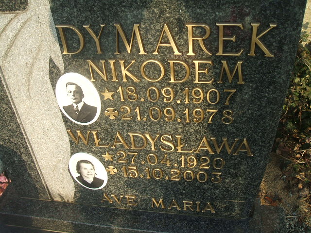 Nikodem Dymarek 1907 Bierutów - Grobonet - Wyszukiwarka osób pochowanych