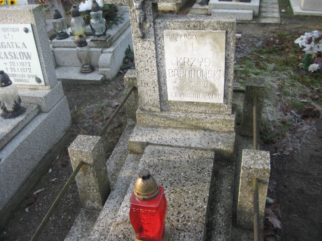 Grób Krzysztof Kazimierz Baranowski