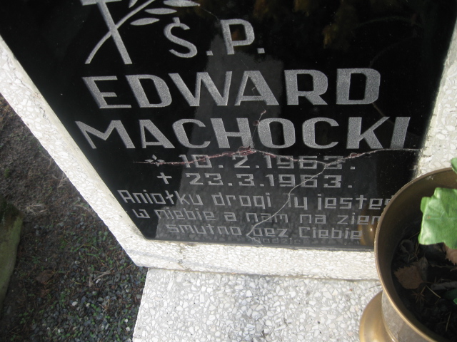 Edward Machocki 1963 Bierutów - Grobonet - Wyszukiwarka osób pochowanych