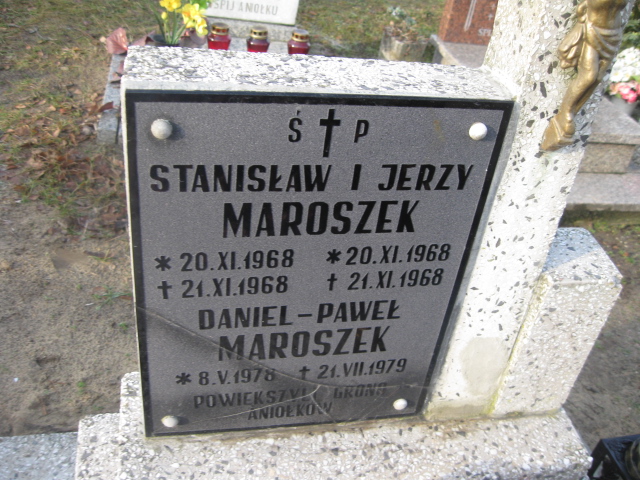 Jerzy Maroszek 1968 Bierutów - Grobonet - Wyszukiwarka osób pochowanych