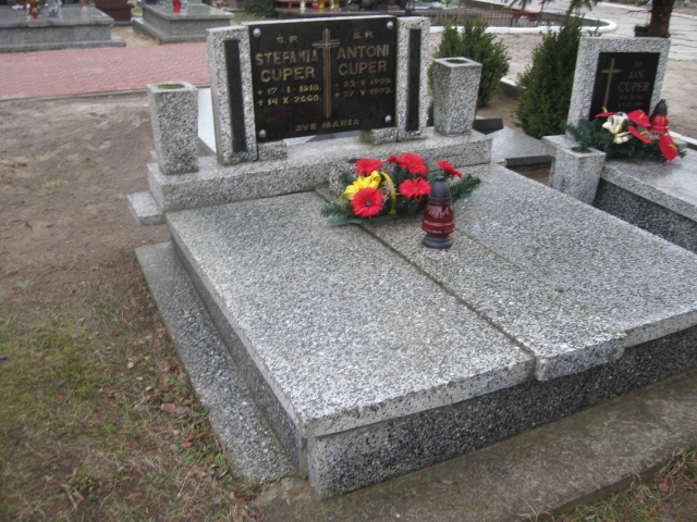 Grób Andrzej Cuper